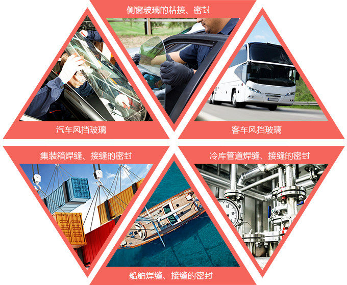 卡夫特風擋玻璃膠 汽車、客車風擋玻璃、側(cè)窗玻璃的粘接、密封