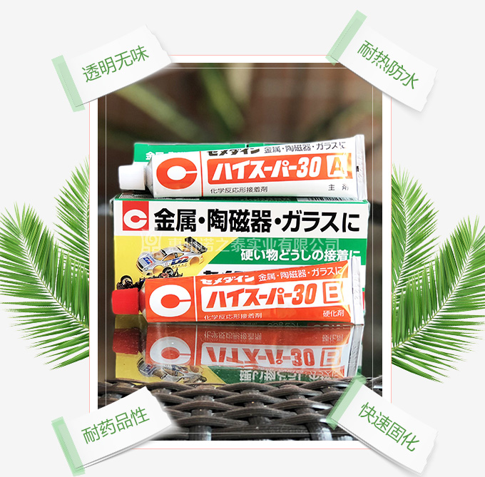 施敏打硬金屬、陶瓷接著專用膠